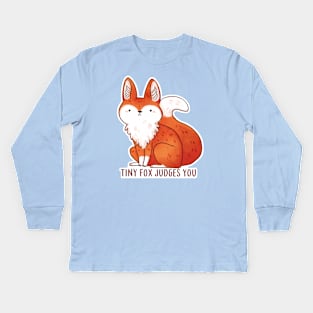 Tiny Fox Kids Long Sleeve T-Shirt